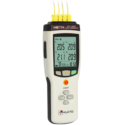 China Quad Channels Thermocouple Data Logger Thermocouple Measurement Device supplier
