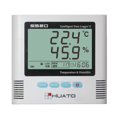 China Incubator Use large LCD display monitor Temperature Humidity Data Logger with  alarm function supplier