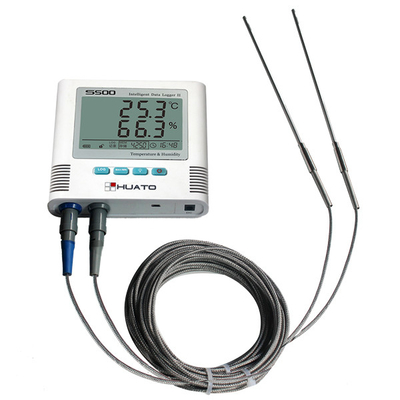 China Dual PT100 External Sensor Oven Temperature Data Logger With Analyzed Software supplier