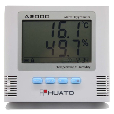 China Portable Thermometer Humidity Meter , Indoor Outdoor Thermometer Easy Operation supplier