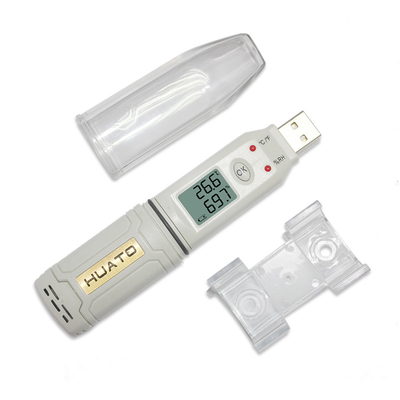 China 43000 Readings Temperature And Humidity Data Logger Usb For Analysis supplier