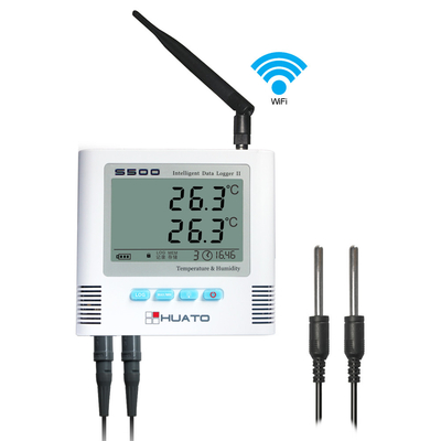 China High Precision Temperature And Humidity Monitor Wifi Elegant Appearance supplier