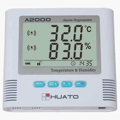 China Incubator Digital Thermometer And Humidity Meter Alarm Thermometer Hygrometer supplier