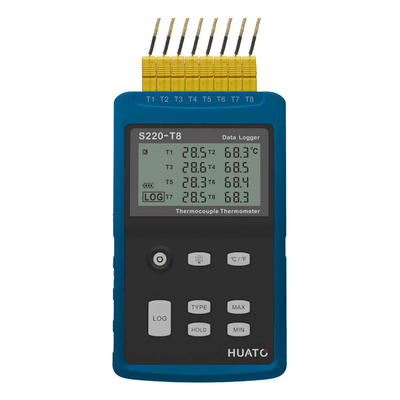 China 8 Channel Thermocouple Data Logger Temperature Recorder Industrial Application supplier
