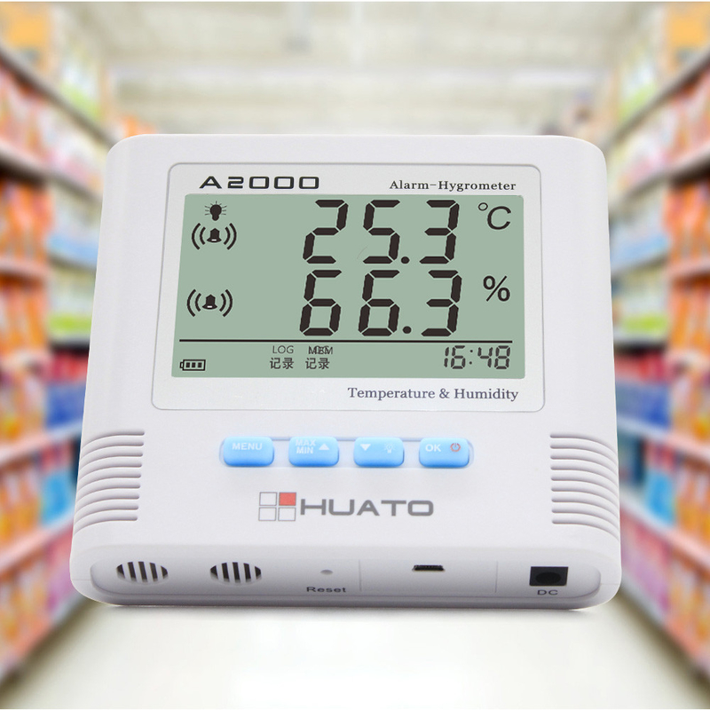 digital thermometer with humidity reading