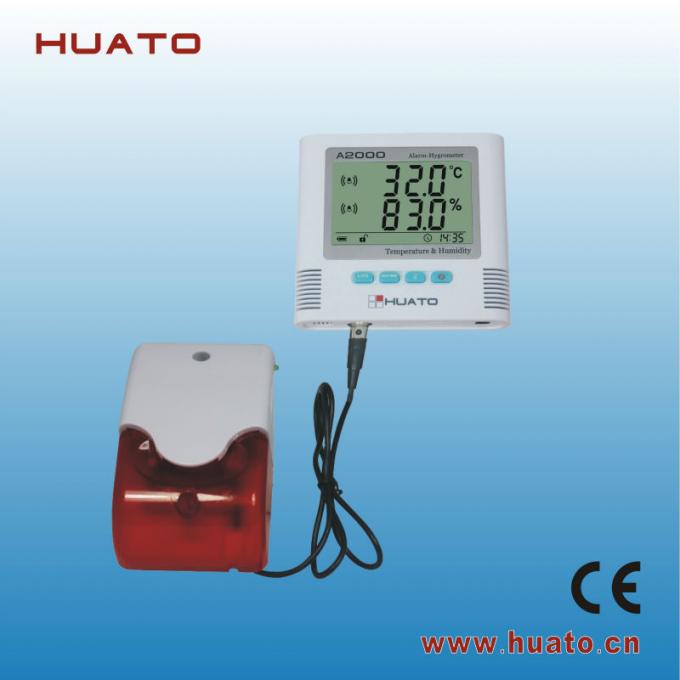 Multi Function Digital Thermometer Hygrometer With Sound / Light