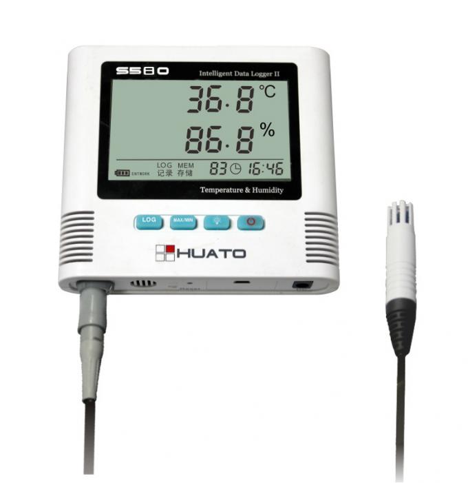 High Accuracy Temperature Humidity Data Logger For Research Field 86000