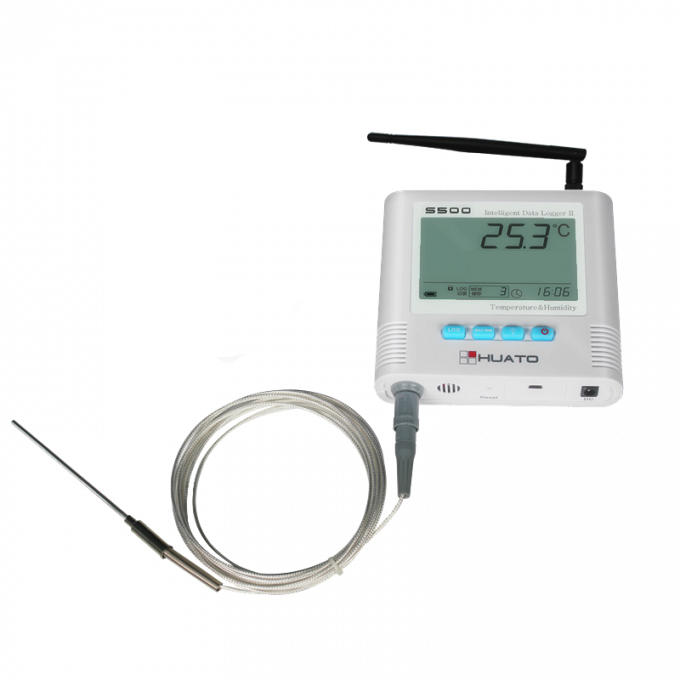 Remote Temperature Monitor GSM Data Logger With External PT100 Sensor