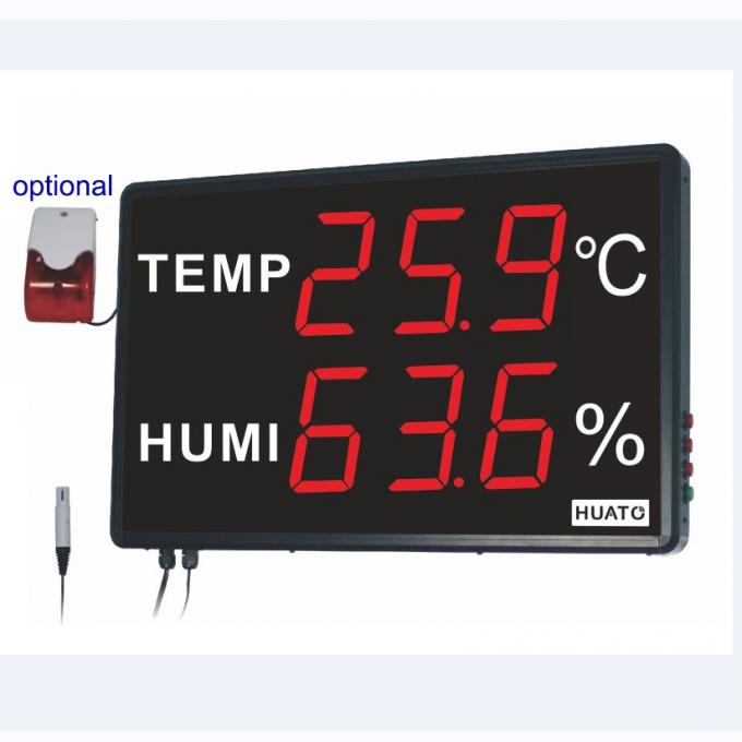 Time temperature humidity Simultaneously Digital Thermometer And