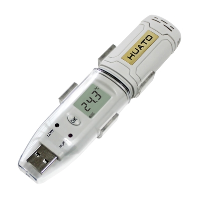 China Mini Design Portable USB Data Logger Temperature Recorder Usb With Delay Function supplier