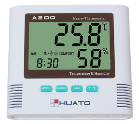 China Household Thermometer And Humidity Monitor , Thermometer With Humidity Reader supplier