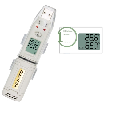 China Mini Design USB Data Logger Temperature Usb Logger With LCD Display supplier