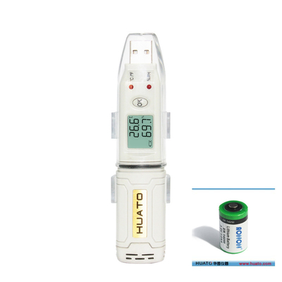 China Led Alarm Humidity Logger Usb Thermometer Usb Logger Easy Carry Multi Function supplier