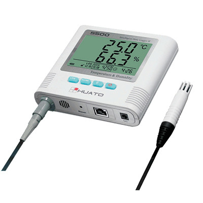 China Light Alarm Import  Switzerland External Sensor High accuracy High  Ultral  Temperature Humidity Data Logger supplier