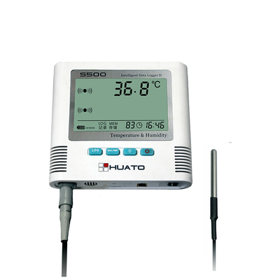 China HUATO Electronic Data Logger / External Single Temperature Data Logger With Display  supplier