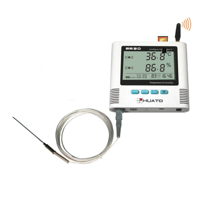 China PT100 Temperature Gsm Temperature Sensor , Sms Data Logger With Calibration Certificate supplier