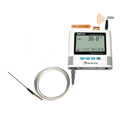 China PT100 GSM Temperature Monitor Data Logger With Calibration Certification supplier