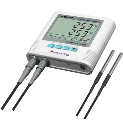 China Dual Temperature Humidity Data Logger With Alarm Function High Accuracy supplier