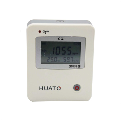 China ABS Material Carbon Dioxide Data Logger Temperature Monitoring High Accurate supplier