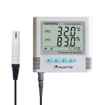 China Dual Sensor Digital Thermometer Hygrometer Temperature Humidity Meter supplier