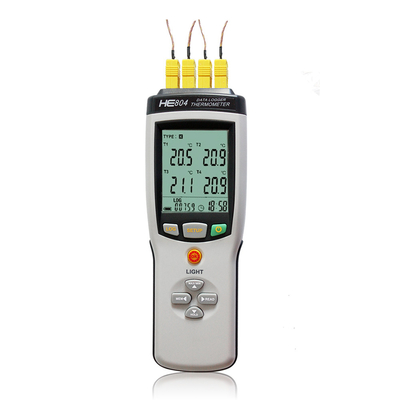 China 4 K Type Thermocouple Data Logger / 4 Channel Temperature Data Logger supplier