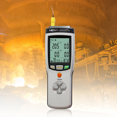 China HE801 Thermocouple Data Recorder , 1 Channel Handheld Thermocouple Meter supplier