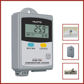 China Portable LCD Display Temperature Humidity Data Logger Thermometer Hygromeer supplier