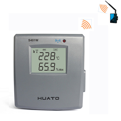 China Wireless Zigbee Data Logger Temperature Monitoring System With Large Lcd Screen supplier