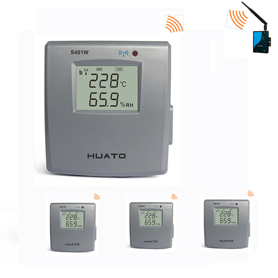 China Anti Interference Zigbee Temperature And Humidity Data Logger monitor 50 Meters supplier