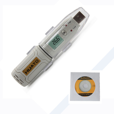 China High Accuracy Thermistor USB Data Logger IP67 Waterproof With LCD Display supplier