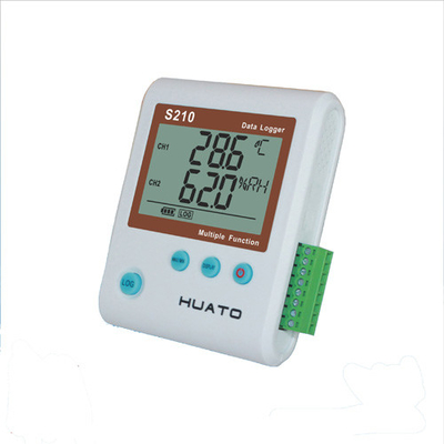 China 0~5V 0~10V Voltage Temperature Data Logger Thermocouple Huato S210-V5 S210-V10 S210-AS supplier