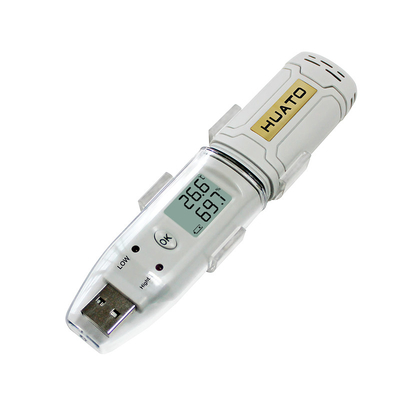 China Transportation Usb Data Logger PDF Temperature And Humidity Logger  Low Power Design supplier