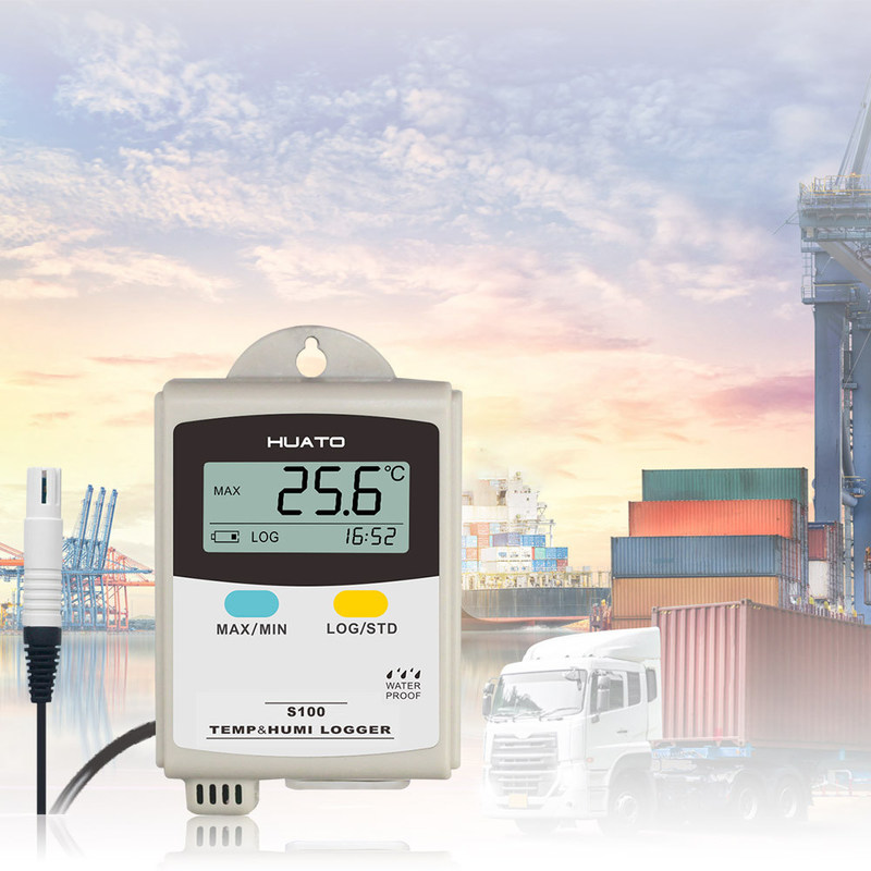 External Sensor Temperature Recorders Data Loggers , Temperature And ...