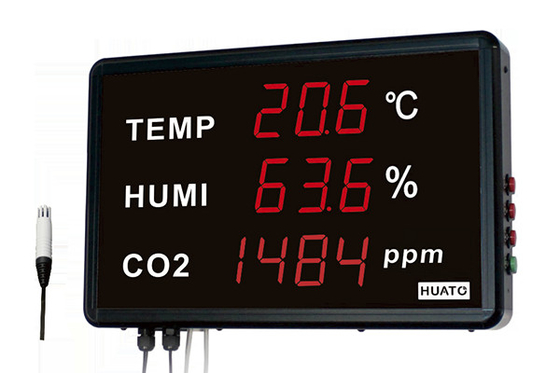 Warehouse Large Display Digital Thermometer Wireless Wifi Monitor With Record Storage supplier