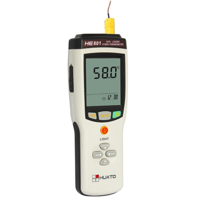 HE801 Thermocouple Data Recorder , 1 Channel Handheld Thermocouple Meter supplier