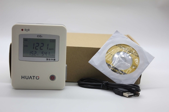 1PPM Resolution Air Quality Meter CO2 Data Logger For Temperature Measurement supplier