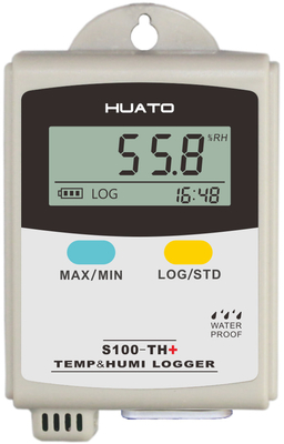 Multi Function Temperature Humidity Data Logger Low Energy Consumption  supplier