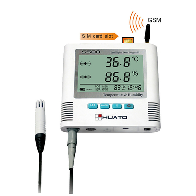 S500 Gsm Based Data Logger , Sms Temperature Alarm With External Sensor supplier