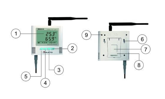 Real Time WIFI Data Logger Environmental Monitoring System For Data Center supplier