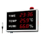 Time temperature humidity Simultaneously Digital Thermometer And Hygrometer For Warehouse And Room supplier