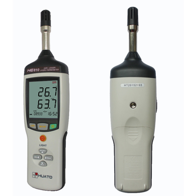 Industrial Grade Handheld Temperature Humidity Data Logger For Warehouse supplier