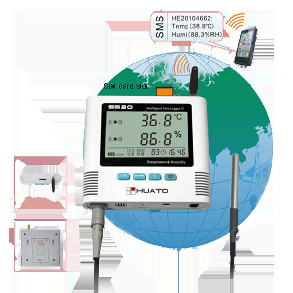 Cold Truck Gsm Temperature Monitor Data Logger Gsm Modem With Printer