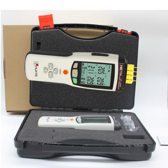 Environmental 4 Channel Thermocouple Display / Multi Channel