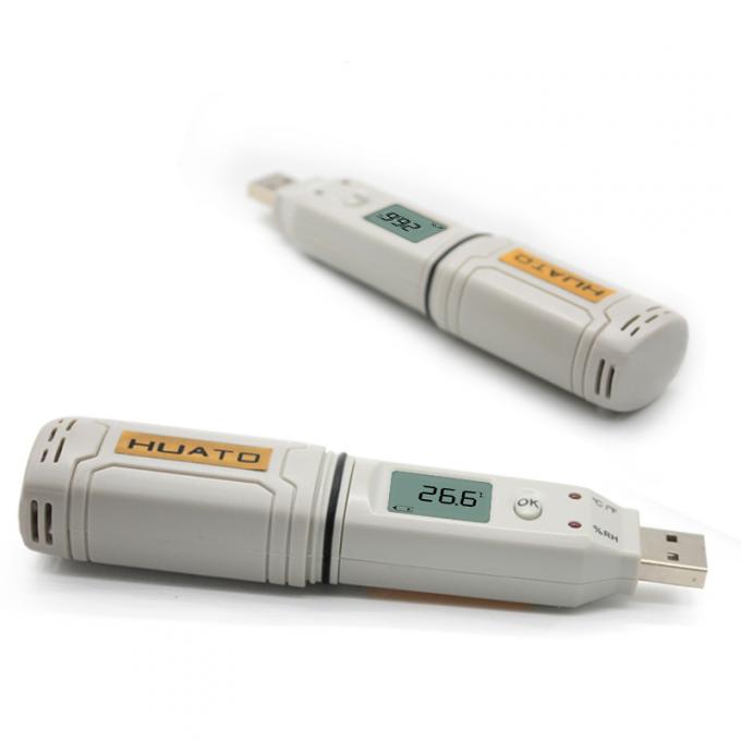 Humidity Reader Usb Type Automatic Records USB Temperature Humidity Logger good for Cold ...
